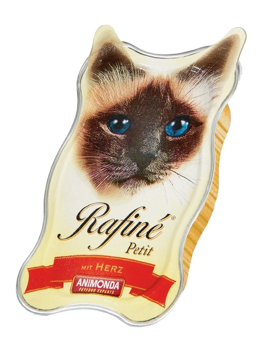 Консервы ANIMONDA Rafin Petit для взрослых кошек паштет из сердца 83471