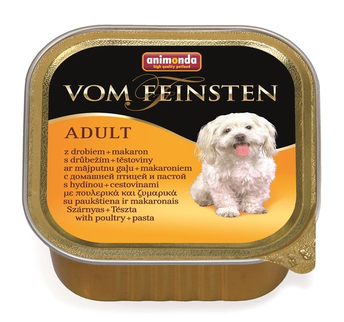 Консервы ANIMONDA Vom Feinsten Adult для собак с мясом домашней птицы и пастой 82967