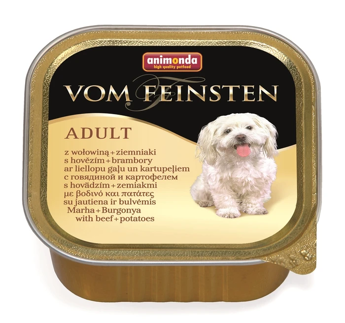 Консервы ANIMONDA Vom Feinsten Adult для собак с говядиной и картошкой 82968
