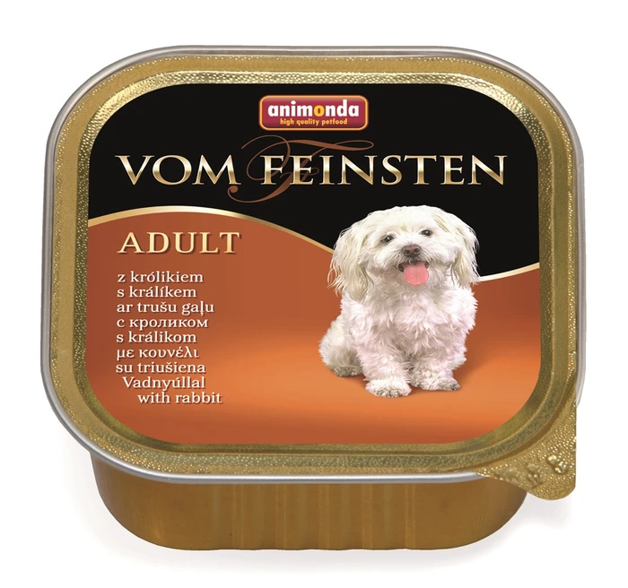 Консервы ANIMONDA Vom Feinsten Adult для собак с кроликом 82980