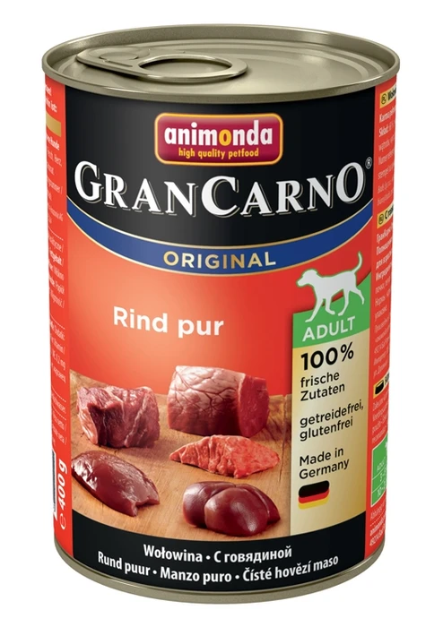 Консервы ANIMONDA GranCarno Original Adult для собак с говядиной 82735