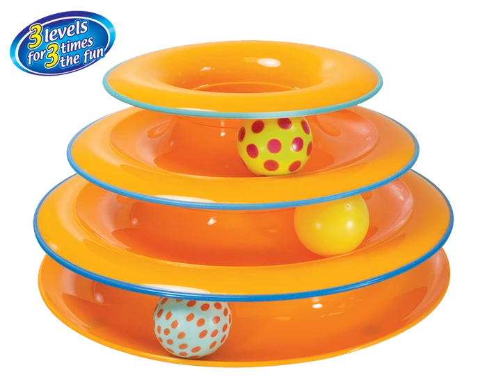 Игрушка Petstages для кошек Трек 3 этажа 317STEX