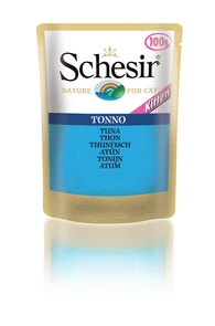 Пауч SCHESIR для котят филе тунца в желе 132.С575