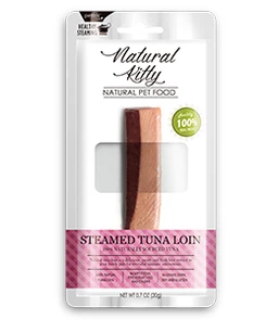 Лакомство Pettric Natural Kitty для кошек Пропаренная спинка тунца Steamed Tuna Loin 20 гр 4297