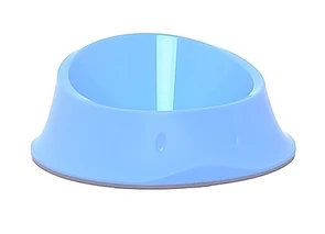 Миска Stefanplast нескользящая Chic, 1 л, 25,6*25,6*10 см 20646.гол