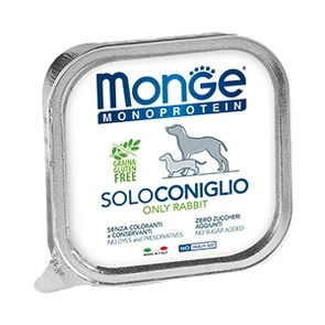 {{photo.Alt || photo.Description || 'Паштет MONGE Monoprotein Solo для собак с кроликом Soloconiglio Only Rabbit'}}