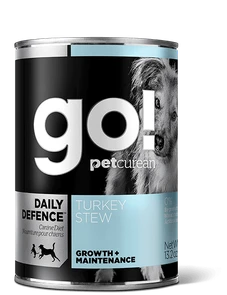 Консервы беззерновые GO! для собак с индейкой (Grain Free Turkey Stew DF) 48512