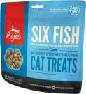 Лакомство Orijen Six Fish Cat для котят и кошек - 6 видов рыб 65709