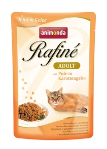 {{photo.Alt || photo.Description || 'Пауч ANIMONDA Rafin Soup Adult для взрослых кошек с индейкой в морковном желе'}}