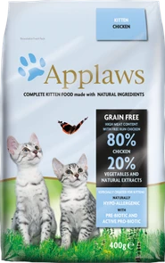{{photo.Alt || photo.Description || 'Беззерновой сухой корм APPLAWS для котят с курицей и овощами (Dry Cat Kitten)'}}