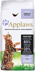 {{photo.Alt || photo.Description || 'Беззерновой сухой корм APPLAWS для взрослых кошек с курицей, уткой и овощами (Dry Cat Chicken with Duck)'}}