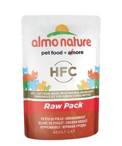 {{photo.Alt || photo.Description || 'Пауч ALMO NATURE Classic Raw Pack – Chicken Breast для взрослых кошек с куриной грудкой 75% мяса'}}