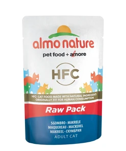 {{photo.Alt || photo.Description || 'Пауч ALMO NATURE Classic Raw Pack – Mackerel для взрослых кошек cо скумбрией 75% мяса'}}