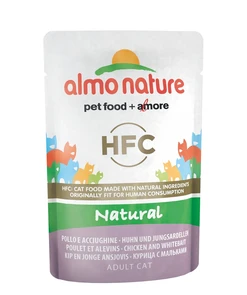 {{photo.Alt || photo.Description || 'Пауч ALMO NATURE Classic Adult Cat Chicken White Bait для взрослых кошек с курицей и сардинками'}}