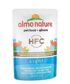 {{photo.Alt || photo.Description || 'Пауч ALMO NATURE Classic Light Skip Jack Tuna для взрослых кастрированных котов и кошек с полосатым тунцом'}}