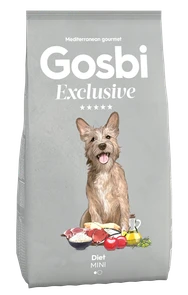 Низкозерновой cухой корм GOSBI Exclusive для взрослых собак малых пород склонных к избыточному весу с курицей, ягненком и рисом 11030