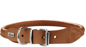 Hunter ошейник для собак Round&amp;Soft Elk 37/6 (30-33 см), коньяк, кожа лося 42073