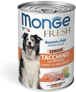 {{photo.Alt || photo.Description || 'Консервы для пожилых собак MONGE Dog Fresh Chunks in Loaf мясной рулет с индейкой и овощами'}}