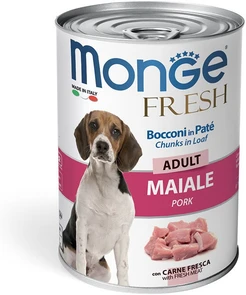 {{photo.Alt || photo.Description || 'Консервы для собак MONGE Dog Fresh Chunks in Loaf мясной рулет свинина'}}