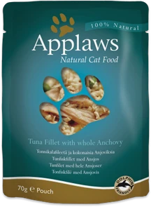 Пауч APPLAWS для взрослых кошек с тунцом и анчоусами Cat Tuna Anchovy 24364