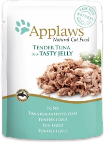 Пауч APPLAWS для взрослых кошек кусочки тунца в желе Tuna wholemeat in jelly 24370