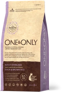 {{photo.Alt || photo.Description || 'Сухой корм ONE&amp;ONLY Sterilised Duck&amp;Rice для стерилизованных кошек с уткой и рисом'}}