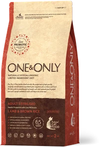 {{photo.Alt || photo.Description || 'Сухой корм ONE&amp;ONLY Sterilised Lamb&amp;Rice для стерилизованных кошек с янгенком и рисом'}}