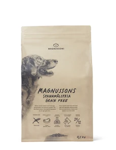 {{photo.Alt || photo.Description || 'Беззерновой cухой корм MAGNUSSONs Grain Free – Adult для взрослых собак всех пород'}}