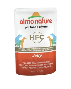 {{photo.Alt || photo.Description || 'Пауч ALMO NATURE Classic Jelly Chicken and Pumkin для собак с курицей и тыква в желе'}}