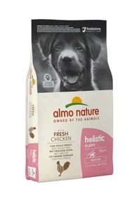 {{photo.Alt || photo.Description || 'Сухой корм ALMO NATURE Medium Puppy Chicken для щенков средних пород с курицей'}}