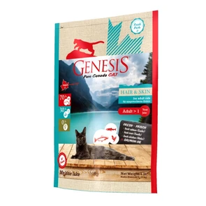 {{photo.Alt || photo.Description || 'Беззерновой сухой корм Genesis Pure Canada для кошек для кожи и шерсти с лососем, форелью и курицей (My Blue lake)'}}