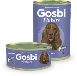 Консервы Gosbi Plaisirs для собак с лососем и овощами 11096