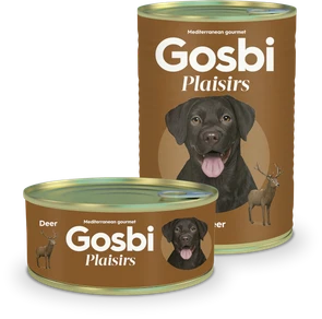 Консервы Gosbi Plaisirs для собак с олениной и овощами 11085