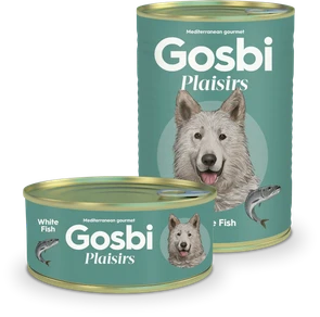 Консервы Gosbi Plaisirs для собак с белой рыбой и картофелем 11091