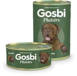 Консервы Gosbi Plaisirs для собак с индейкой, курицей и овощами (Turkey) 11086
