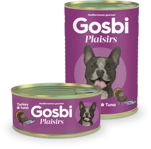 Консервы Gosbi Plaisirs для собак с индейкой, тунцом и овощами (Turkey &amp; Tuna) 11087