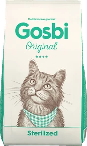 Сухой корм GOSBI Original для стерилизованных кошек и кошек склонных к лишнему весу с курицей 9727