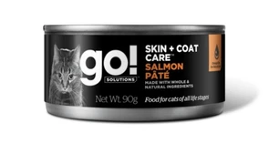 Консервы GO! для котят и кошек с лососем (GO! Skin + Coat Salmon Pate CF)