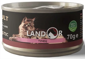 Консервы LANDOR для кошек тунец в бульоне Cat Tuna in Broth 8852856