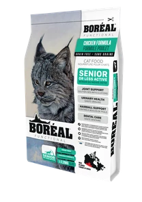Безерновой сухой корм Boreal Functional для пожилых кошек с курицей SENIOR CAT FOOD CHICKEN FORMULA С0423