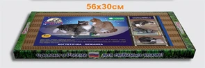 Когтеточка "Когтедралка домашняя" из картона большая 560 x 300 x 35 мм 9003