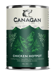 {{photo.Alt || photo.Description || 'Консервы беззерновые Canagan для собак с курицей Куриное рагу Chicken Hotpot'}}