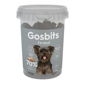 Лакомство полувлажное Gosbits Dental Защита зубов для собак малых пород 9934
