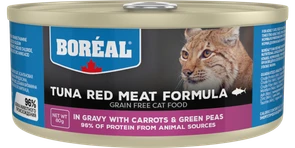 Беззерновые консервы BOREAL для котят и кошек из красного мяса тунца в соусе (Tuna Red Meat in gravy) C0700RU