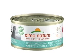 {{photo.Alt || photo.Description || 'Консервы ALMO NATURE для взрослых кошек с форелью и тунцом HFC Jelly Adult Cat Trout Tuna'}}