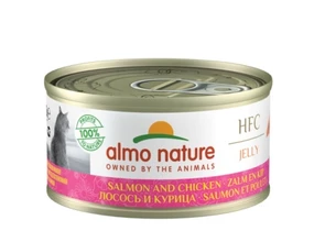 {{photo.Alt || photo.Description || 'Консервы ALMO NATURE для взрослых кошек с лососем и курицей HFC Jelly Adult Cat Salmon Chicken'}}