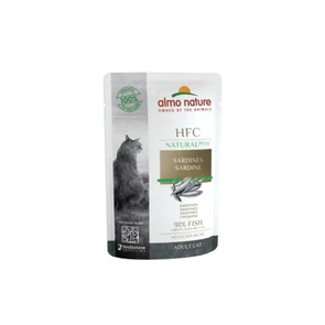 {{photo.Alt || photo.Description || 'Пауч ALMO NATURE Natural Plus для взрослых кошек с сардинами 91% мяса (Alternative Sardines)'}}
