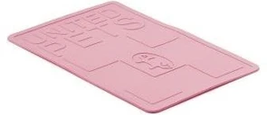 Коврик под миску United Pets "Mustafa" 45 х 30 см, розовый GI0602RO20
