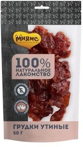 {{photo.Alt || photo.Description || 'Лакомство для собак Мнямс Грудки утиные'}}