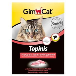 {{photo.Alt || photo.Description || 'Витаминизированное лакомство для кошек GimCat Topinis: Мышки с творогом, таурином и витаминами'}}